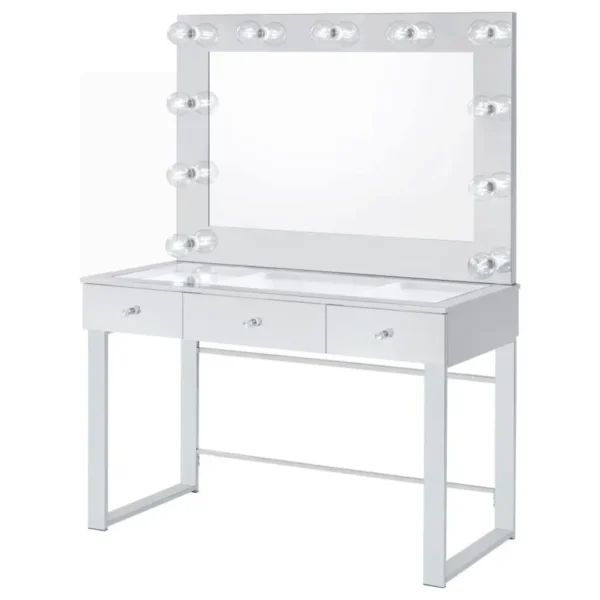 Umbridge 3 Drawer Vanity Set with Lighting By Coaster Furniture - Image 3