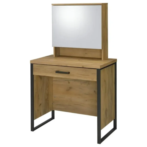 Bettin Vanity Set with Sliding Mirror and Stool By Coaster Furniture - Image 4