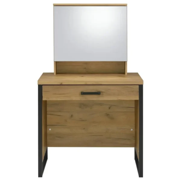 Bettin Vanity Set with Sliding Mirror and Stool By Coaster Furniture - Image 5