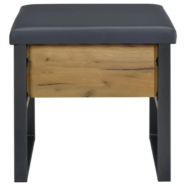 Bettin Vanity Set with Sliding Mirror and Stool By Coaster Furniture - Image 10