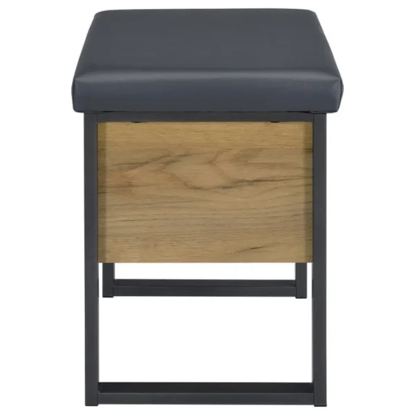 Bettin Vanity Set with Sliding Mirror and Stool By Coaster Furniture - Image 11