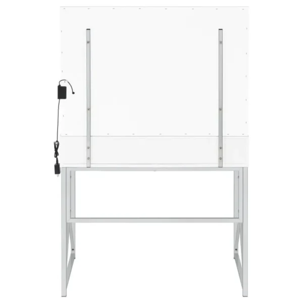 Eliza Contemporary Vanity Set White and Chrome By Coaster Furniture - Image 7