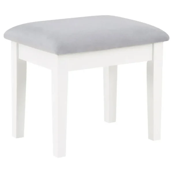 Regina White Makeup Vanity Table Set By Coaster Furniture - Image 10