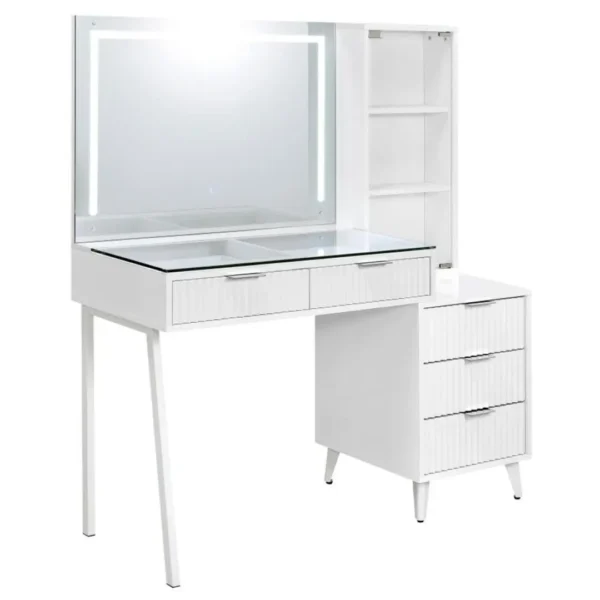 Souza 5 Drawer Makeup Vanity Table By Coaster Furniture - Image 4