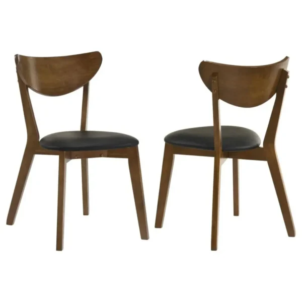Jedda Mid Century Modern Side Chair Set of 2 By Coaster Furniture - Image 2