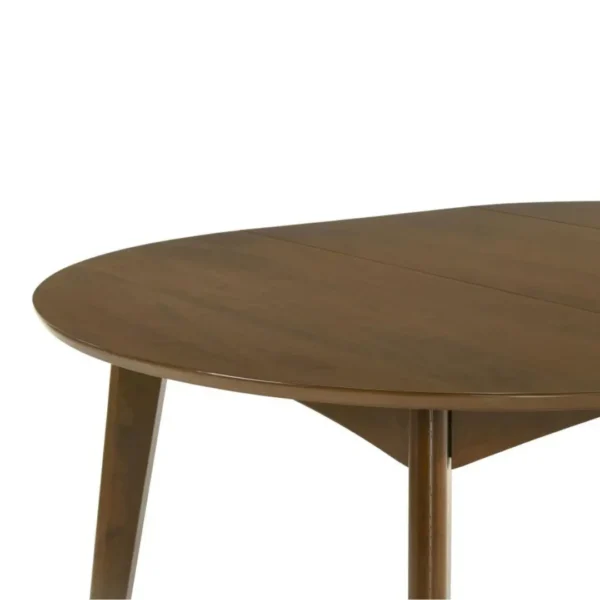 Jedda Dark Walnut Oval Dining Table By Coaster Furniture - Image 5