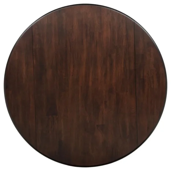 Barton Dark Brown Dining Table Set for 4 By Coaster Furniture - Image 5