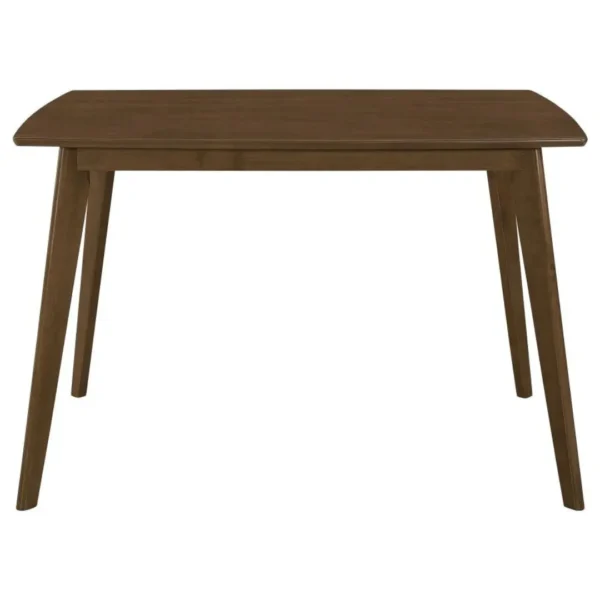 Kersey Mid Century Modern Dining Table Set By Coaster Furniture - Image 4