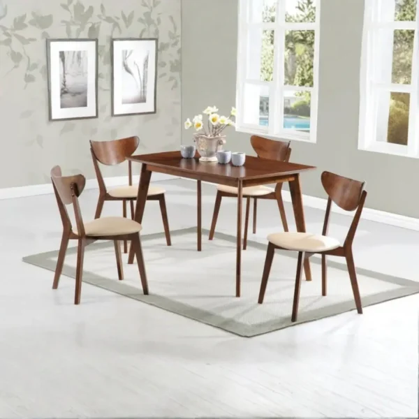 Kersey Rectangular Dining Table for 4 By Coaster Furniture - Image 7