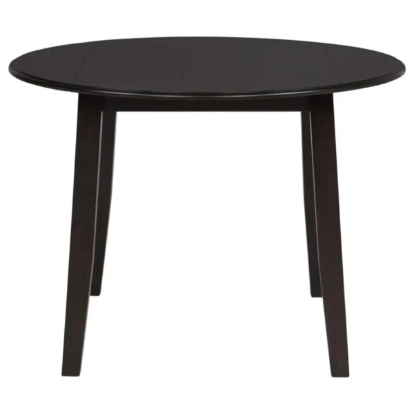 Catley 5 Piece Round Dining Set with Leaf By Coaster Furniture - Image 2