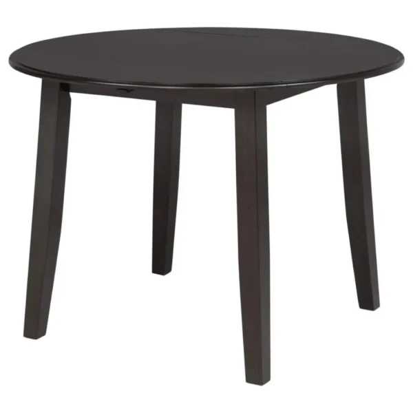 Catley 5 Piece Round Dining Set with Leaf By Coaster Furniture - Image 3