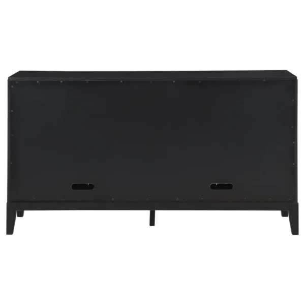 Brookmead 4 Door Black Sideboard Cabinet By Coaster Furniture - Image 7