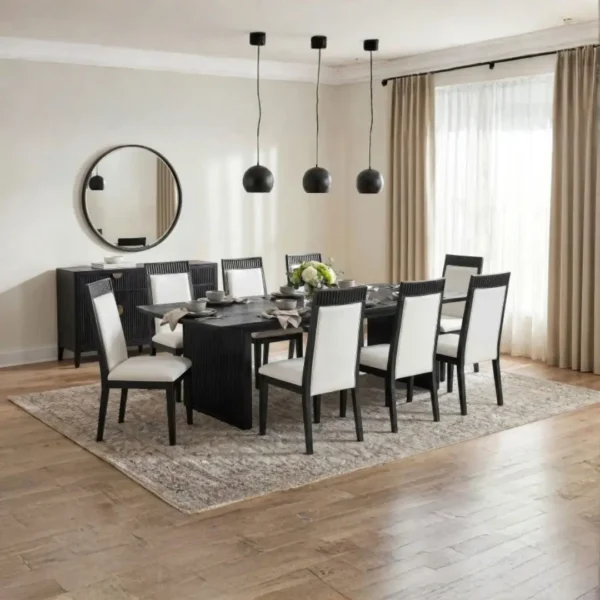Brookmead 4 Door Black Sideboard Cabinet By Coaster Furniture - Image 8