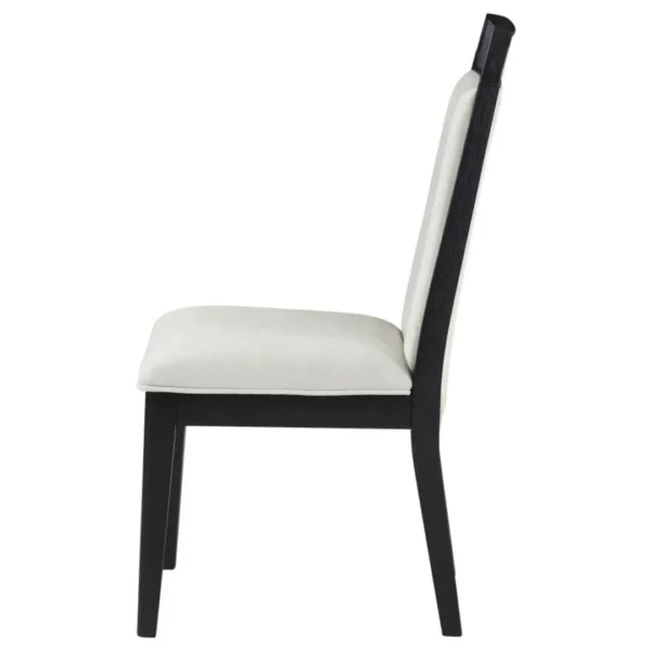 Brookmead Black Dining Room Set with 6 Chairs By Coaster Furniture - Image 15