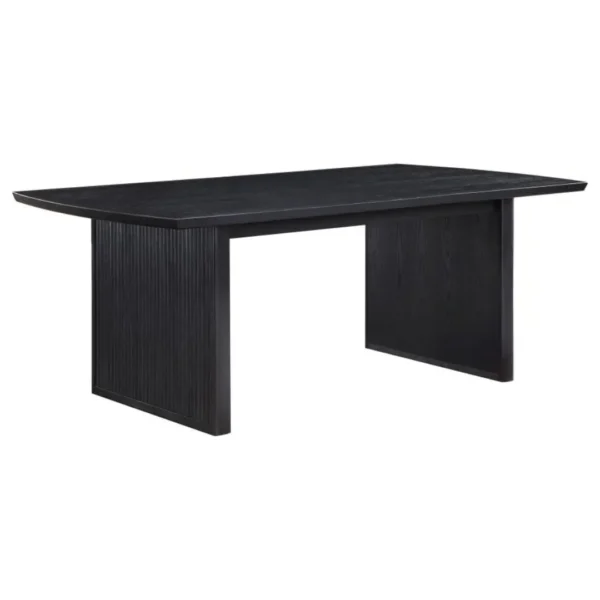 Brookmead Black Dining Room Set with 6 Chairs By Coaster Furniture - Image 5