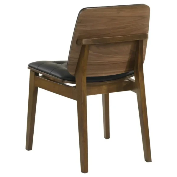 Redbridge Tufted Leather Side Chair Set of 2 By Coaster Furniture - Image 4