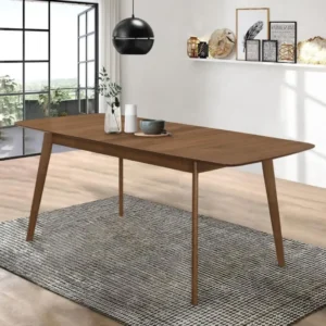 Redbridge 75-Inch Dining Table with Leaf By Coaster Furniture