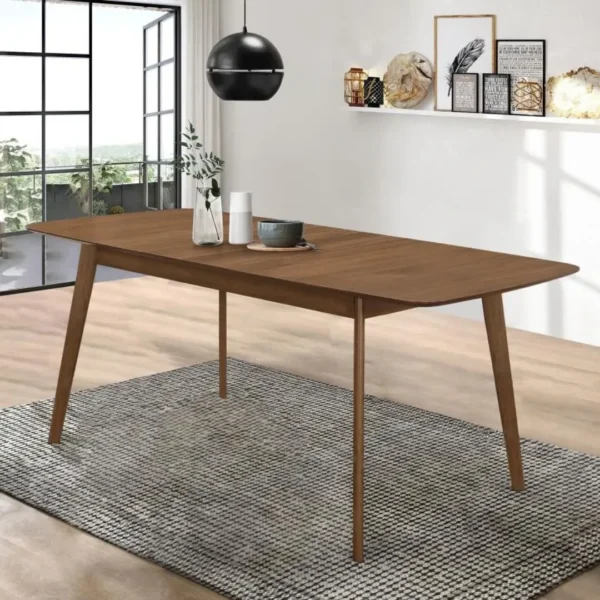 Redbridge Dining Table Set with Leaf Extension By Coaster Furniture - Image 2