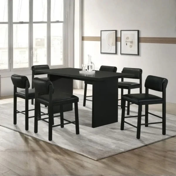 Decker Rectangular Counter Height Dining Set By Coaster Furniture - Image 12