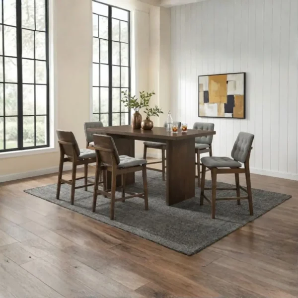 Decker 7 Piece Counter Height Dining Set By Coaster Furniture - Image 11