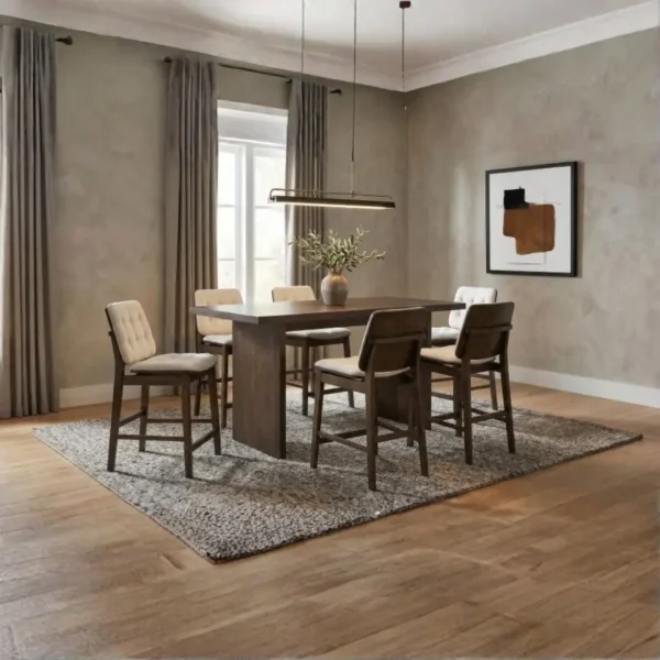 Decker 7 Piece Counter Height Dining Set By Coaster Furniture - Image 12