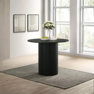 Hamlyn Wood Counter Height Round Table By Coaster Furniture