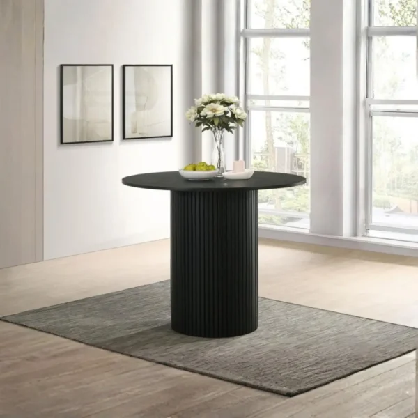 Hamlyn Round Wood Counter Height Dining Set By Coaster Furniture - Image 3