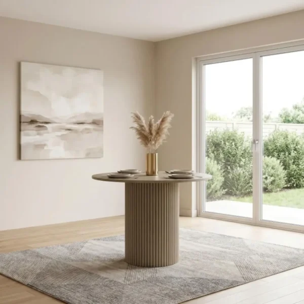 Hamlyn Wood Counter Height Round Table By Coaster Furniture - Image 8