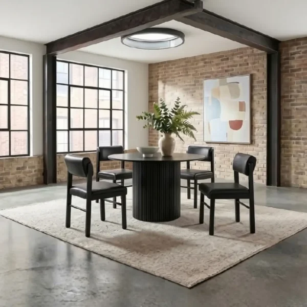 Hamlyn 5 Piece Dining Table Set for 4 By Coaster Furniture - Image 12