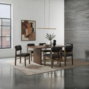Decker 7 Piece 82 Inch Rectangle Dining Set By Coaster Furniture