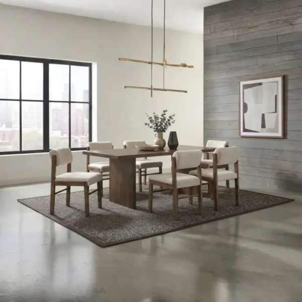 Decker 7 Piece 82 Inch Rectangle Dining Set By Coaster Furniture - Image 14