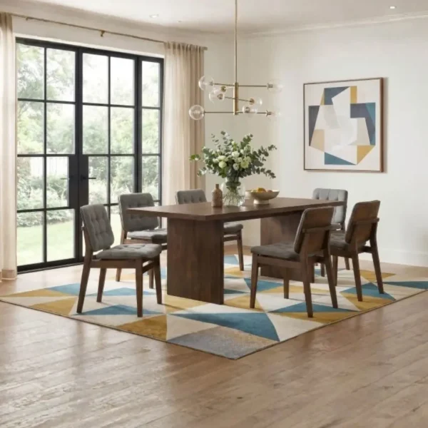Decker 82-Inch Rectangular Dining Table Wood By Coaster Furniture - Image 11