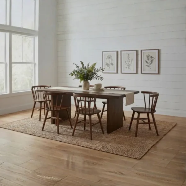 Decker 6 Seater Dining Table Set By Coaster Furniture - Image 12