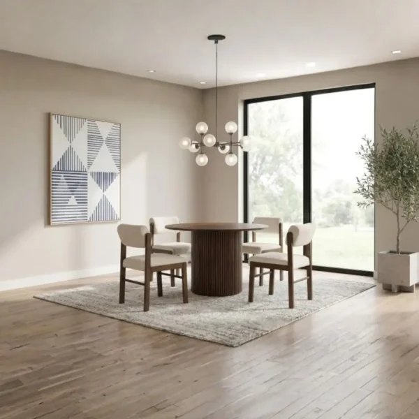 Hamlyn 5 Piece Dining Table Set for 4 By Coaster Furniture - Image 13