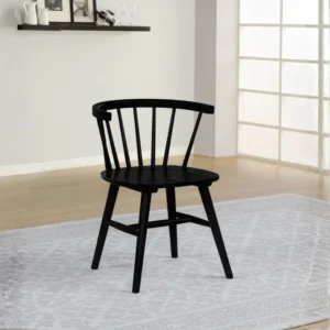 Jeffries Windsor Wood Dining Side Chair Set of 2 By Coaster Furniture