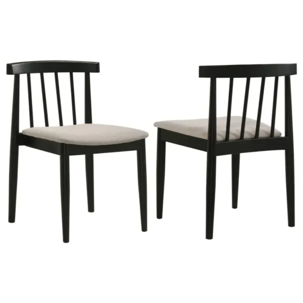 Decker 7 Piece 82 Inch Dining Room Table Set for 6 By Coaster Furniture - Image 6
