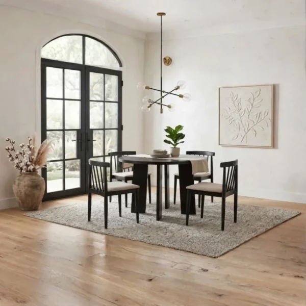 Cullen Dining Side Chair Upholstered Seat Set of 2 By Coaster Furniture - Image 8