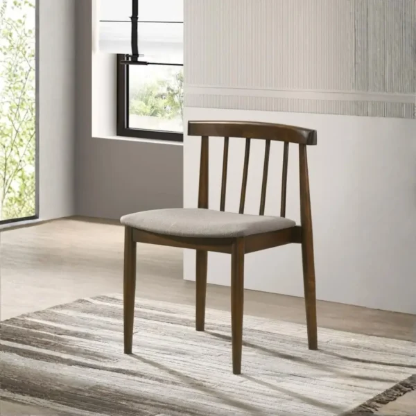 Cullen Dining Side Chair Upholstered Seat Set of 2 By Coaster Furniture - Image 11