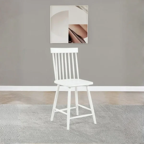 Andrews Windsor Wood Counter Chair Set of 2 By Coaster Furniture - Image 11