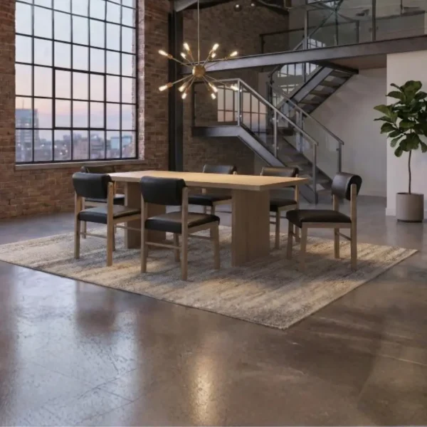 Decker 7 Piece 82 Inch Rectangle Dining Set By Coaster Furniture - Image 11