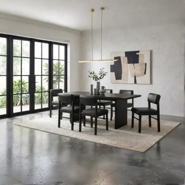 Decker 7 Piece 82 Inch Rectangle Dining Set By Coaster Furniture - Image 12