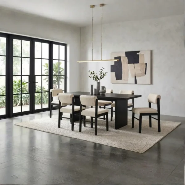 Decker 7 Piece 82 Inch Rectangle Dining Set By Coaster Furniture - Image 13