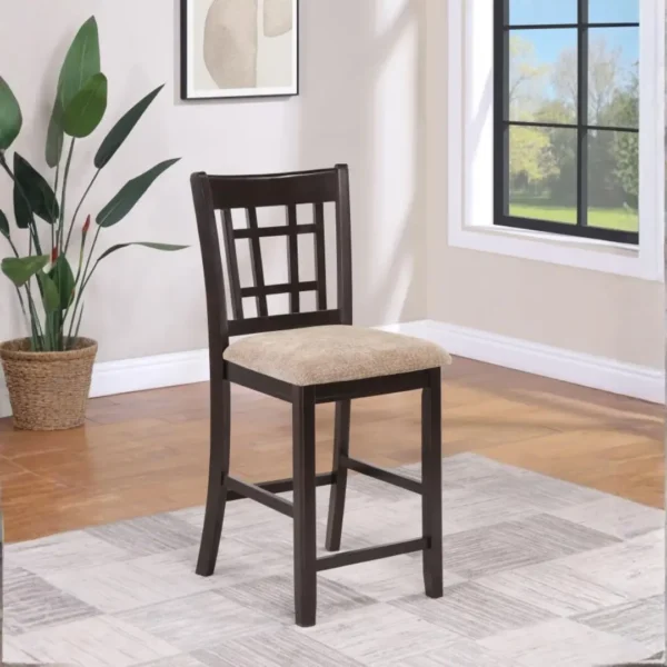 Lavon Wood Counter Height Chair Set of 2 By Coaster Furniture - Image 10