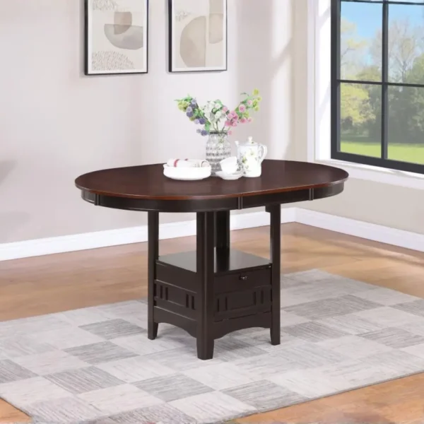 Lavon Oval Extendable Counter Height Dining Table By Coaster Furniture - Image 9