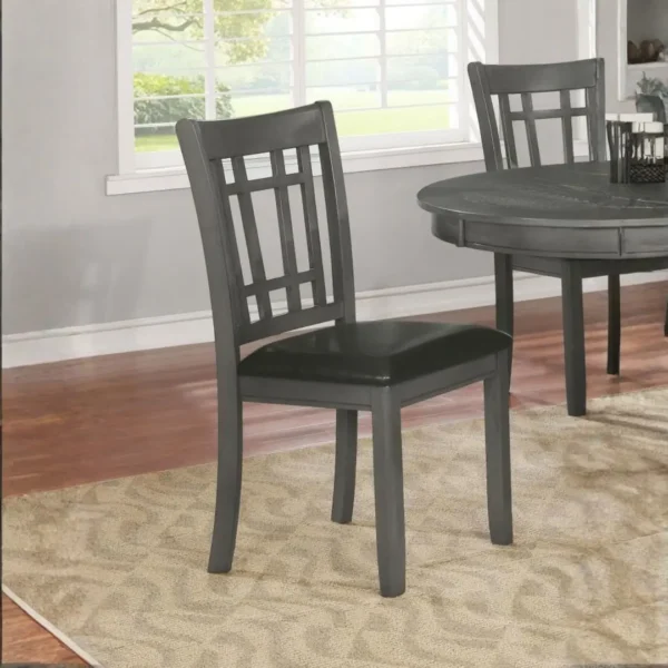 Lavon Transitional Wood Dining Side Chair Set of 2 By Coaster Furniture - Image 11