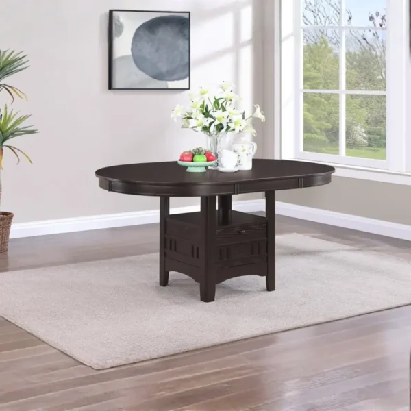 Lavon 5 Piece Oval Dining Room Set By Coaster Furniture - Image 3