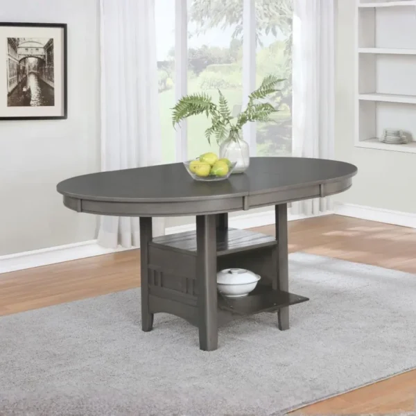 Lavon 60 Inch Extendable Oval Dining Table By Coaster Furniture - Image 8