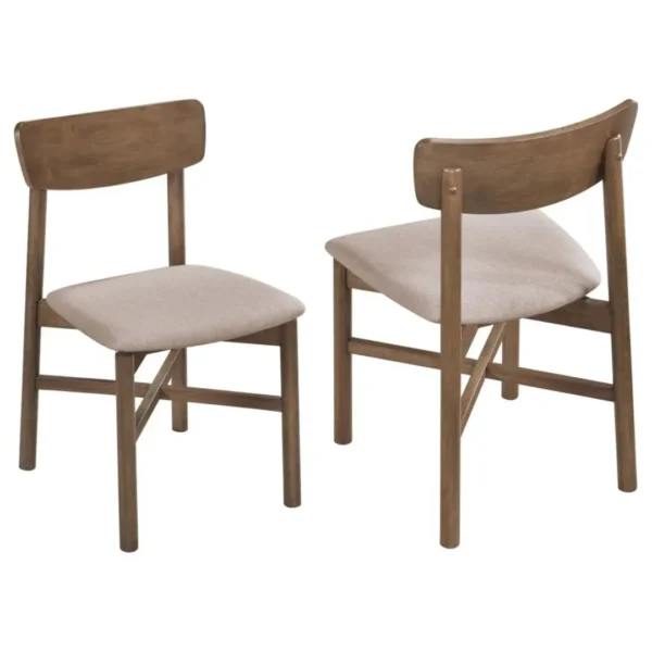 Parkridge Mid Century Modern Dining Table Set for 6 By Coaster Furniture - Image 8