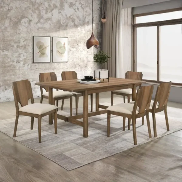 Crestmore Mid Century Modern Dining Room Table Sets By Coaster Furniture - Image 14