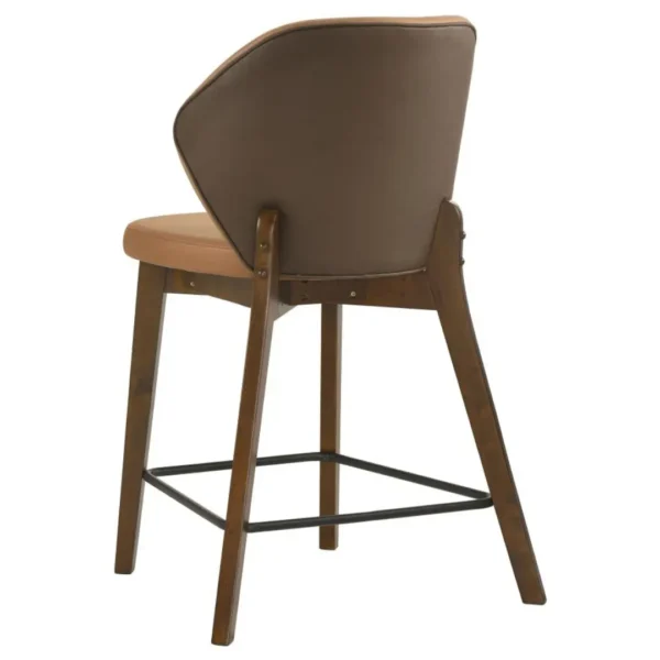 Randolph Upholstered Counter Stool Chair​ Set of 2 By Coaster Furniture - Image 6